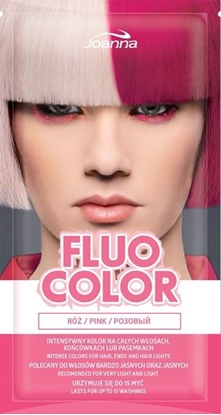 Attēls no Joanna Szampon koloryzujący Fluo Color Róż 35g