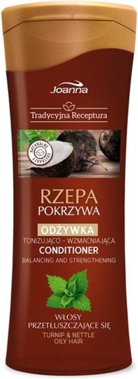 Picture of Joanna Tradycyjna Receptura Odywka do wosów tonizujco-wzmacniajca Rzepa i Pokrzywa 300g