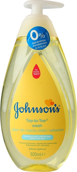 Изображение JOHNSONS BABY Pyn do mycia Top-to-Toe Wash 500ml