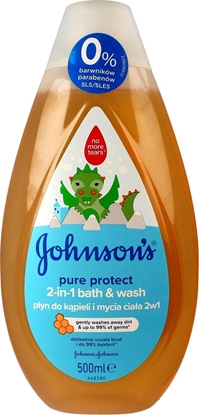 Attēls no JOHNSONS BABY Pure Protect płyn 2in1 dla dzieci