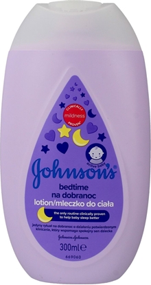 Изображение Johnsons Bedtime Lotion mleczko do ciała na dobranoc dla dzieci z relaksującym aromatem i nutą lawendy 300ml
