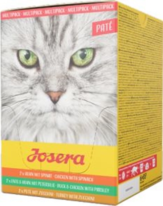 Изображение Josera Multipack Pate Kurczak kaczka indyk 6x85g
