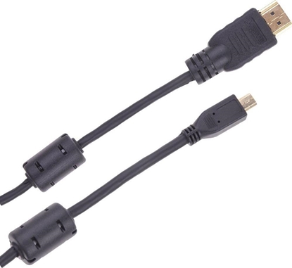 Изображение Kabel Cabletech HDMI Micro - HDMI 1.8m czarny (KPO3909-1.8)