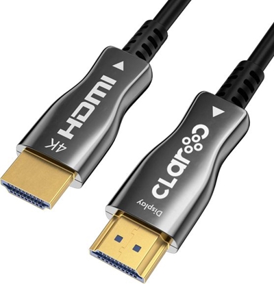 Attēls no Kabel Claroc HDMI - HDMI 10m czarny (FEN-HDMI-20-10M)