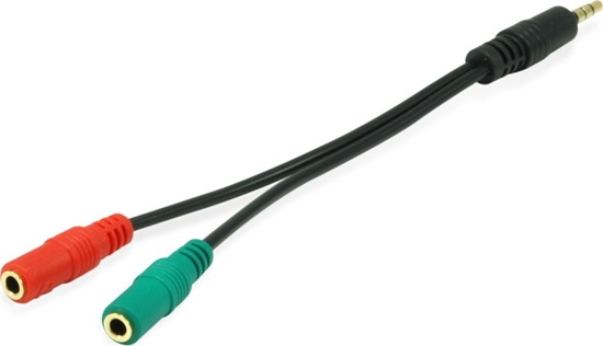 Picture of Equip 147943 audio cable 1.5 m 2 x 3.5mm 3.5mm Black