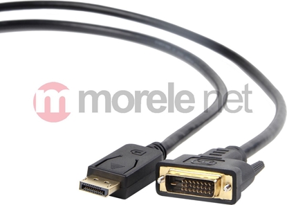 Picture of Kabel Gembird DisplayPort - DVI-D 3m czarny (CCDPMDVIM3M)