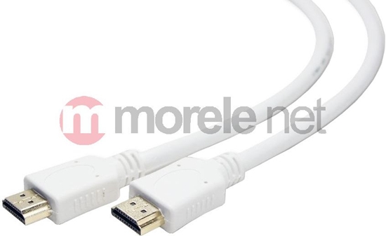 Изображение Kabel Gembird HDMI - HDMI 1.8m biały (CCHDMI4W6)