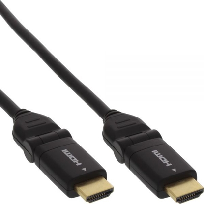 Изображение Kabel InLine HDMI - HDMI 0.5m czarny (17055W)