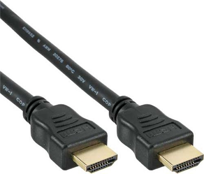 Изображение Kabel InLine HDMI - HDMI 1.5m czarny (17011P)