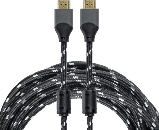 Изображение Kabel Libox HDMI - HDMI 5m czarny (LB0195-5)