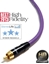 Picture of Kabel Melodika RCA (Cinch) - RCA (Cinch) 1m fioletowy