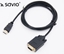 Attēls no Kabel Savio HDMI - D-Sub (VGA) 1.8m czarny (SAVKABELCL-103)