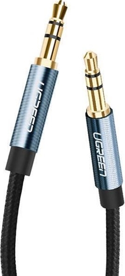 Picture of Kabel Ugreen Jack 3.5mm - Jack 3.5mm 1.5m niebieski (UGR481BLU)