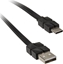 Picture of Kabel USB Akasa USB-A - USB-C 1 m Czarny (AK-CBUB43-10BK)