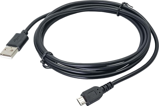 Picture of Kabel USB Akyga USB-A - microUSB 1.8 m Czarny (AK-USB-01)