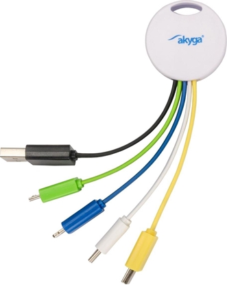 Picture of Adapter USB Akyga Biały  (AK-AD-51)