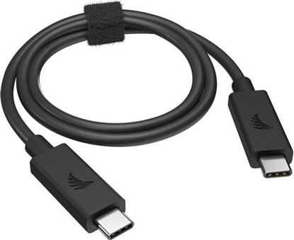 Attēls no Kabel USB Angelbird USB-C - USB-C 0.5 m Czarny (USB32CC050)