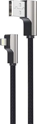 Attēls no Kabel USB Aukey USB-A - Lightning 2 m Czarny (CB-AL01 BLACK)