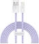 Изображение Kabel USB Baseus USB-A - Lightning 2 m Fioletowy (BSU3001PRP)