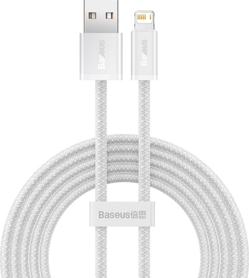 Picture of Kabel USB Baseus USB-A - Lightning 1 m Biay (BSU3009WHT)