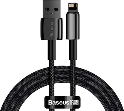 Picture of Kabel USB Baseus USB-A - Lightning 1 m Czarny (CALWJ-01)