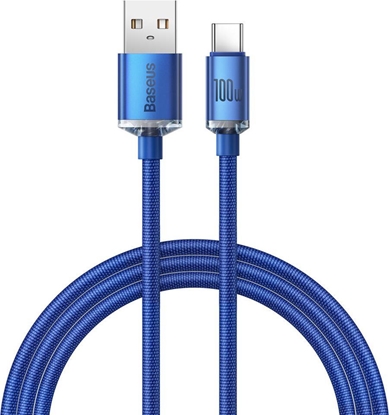 Attēls no Kabel USB Baseus USB-A - USB-C 1.2 m Niebieski (baseus_20220224124551)