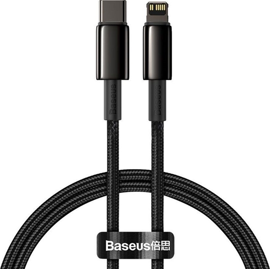 Picture of Kabel USB Baseus USB-C - Lightning 2 m Czarny (6953156232044)