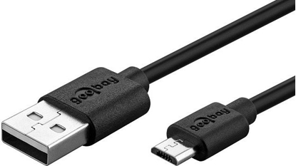 Picture of Kabel USB Gembird USB-A - microUSB 1 m Czarny (46800)