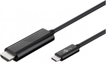Picture of Kabel USB Goobay USB-C - HDMI 1.8 m Czarny (533969)