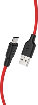 Picture of Kabel USB Hoco USB-A - 1 m Czerwony (6931474711878)