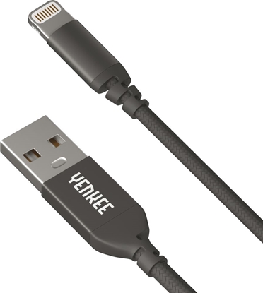 Attēls no Kabel USB Yenkee USB-A - Lightning 2 m Czarny (30016081)