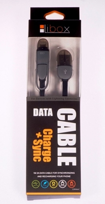 Picture of Kabel USB Libox USB-A - microUSB 1 m Czarny (LB0066C)