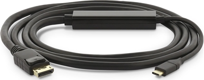 Изображение Kabel USB LMP USB-C - 1.8 m Czarny (LMP-USBC-DPC-B)