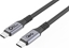 Изображение Kabel USB MicroConnect USB-C - USB-C 0.5 m Czarny (USB4CC05)
