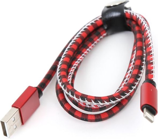 Picture of Platinet PUCLCIP1R lightning cable 1 m Red