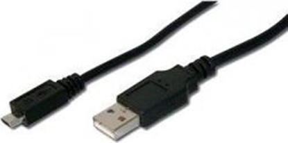 Изображение Kabel USB PremiumCord USB-A - microUSB 1.5 m Czarny (ku2m15f)