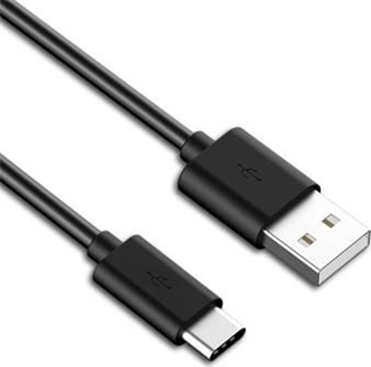Attēls no Kabel USB PremiumCord USB-A - USB-C 3 m Czarny (ku31cf3bk)