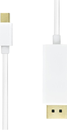 Attēls no Kabel USB ProXtend USB-C - DisplayPort 0.5 m Biały (JAB-6988711)