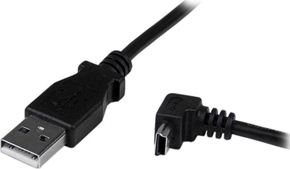 Attēls no Kabel USB StarTech USB-A - miniUSB 2 m Czarny (USBAMB2MD)