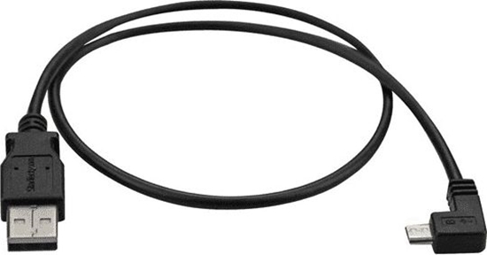 Изображение Kabel USB StarTech USB-A - 0.5 m Czarny (USBAUB50CMRA)