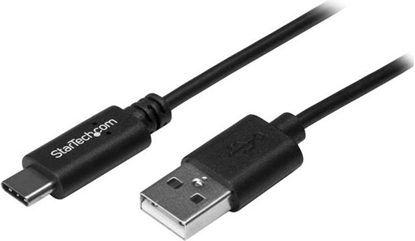 Изображение Kabel USB StarTech USB-A - USB-C 0.5 m Czarny (USB2AC50CM)