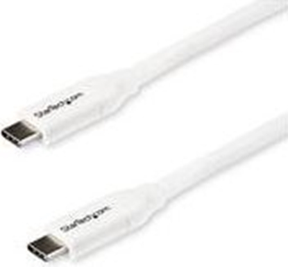 Изображение Kabel USB StarTech USB-C - USB-C 2 m Biały (USB2C5C2MW)