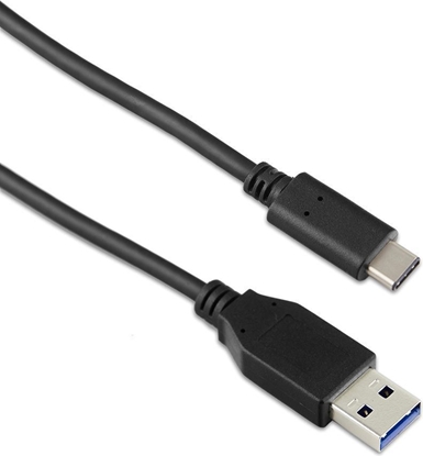 Attēls no Kabel USB Targus USB-A - USB-C 1 m Czarny (ACC926EU-50)