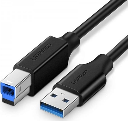 Изображение Kabel USB Ugreen USB-A - USB-B 2 m Czarny (UGR408BLK)