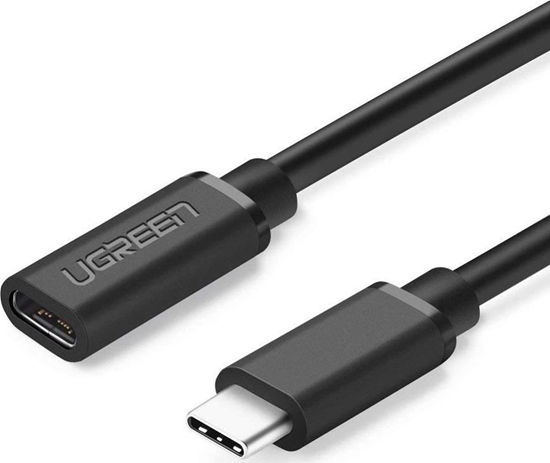 Picture of Kabel USB Ugreen USB-C - USB-C 0.5 m Czarny (40574)