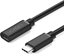 Picture of Kabel USB Ugreen USB-C - USB-C 0.5 m Czarny (40574)