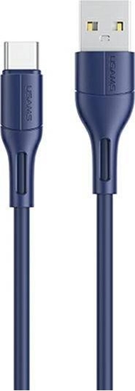 Изображение Kabel USB Usams USB-A - USB-C 1 m Niebieski (SJ501USB03)
