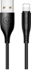 Изображение Kabel USB Usams USB-A - Lightning 1 m Czarny (SJ266USB01)