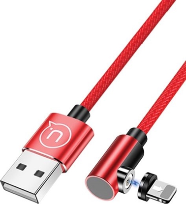 Изображение Kabel USB Usams USB-A - Lightning 1 m Czerwony (63289)