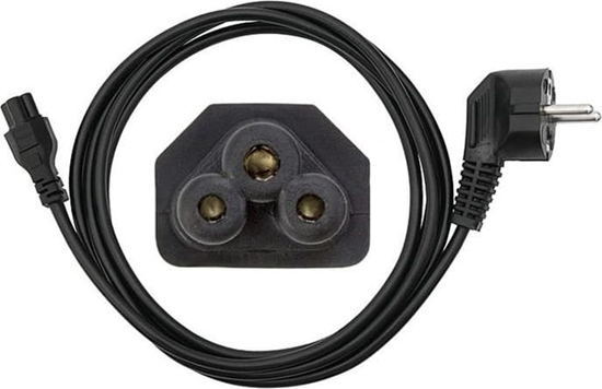 Picture of Kabel zasilajcy Blow BLOW PRZY.ZASIL.DO LAPTOPA-KONICZYNKA 1,5M - 5900804001225